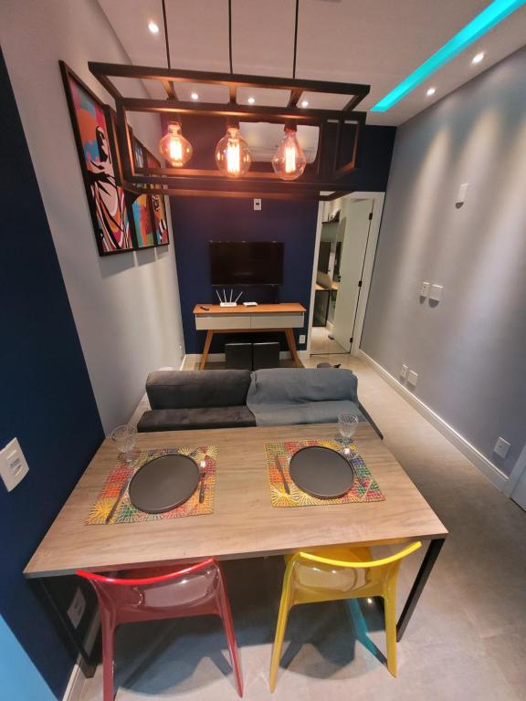 Posezení v ubytování Espaço Maracanã