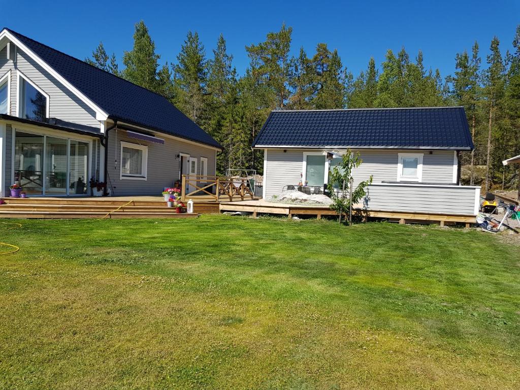 Zahrada ubytování Sjöviken Härnösand