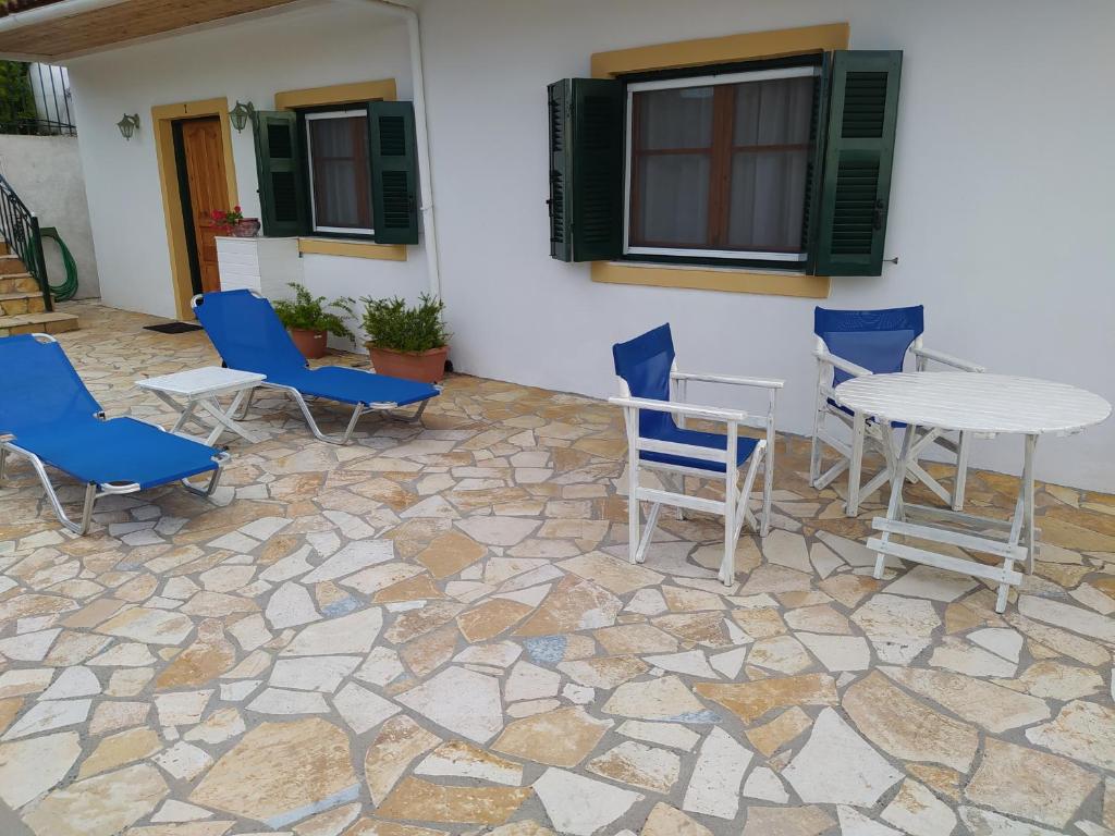 Patio nebo venkovní prostory v ubytování Captain's House