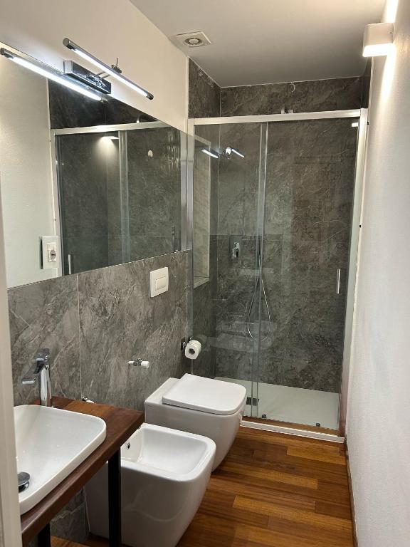 Koupelna v ubytování Cavour 142 Rooms