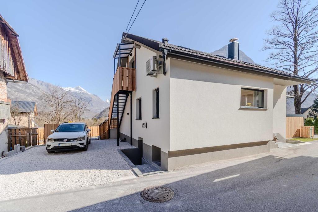 Budova, kde se apartmán nachází
