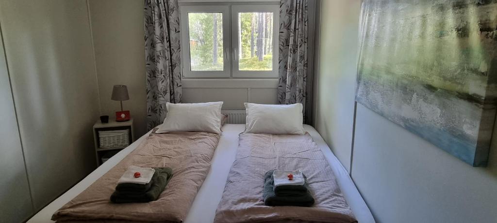 Postel nebo postele na pokoji v ubytování Wild Power Guesthouse