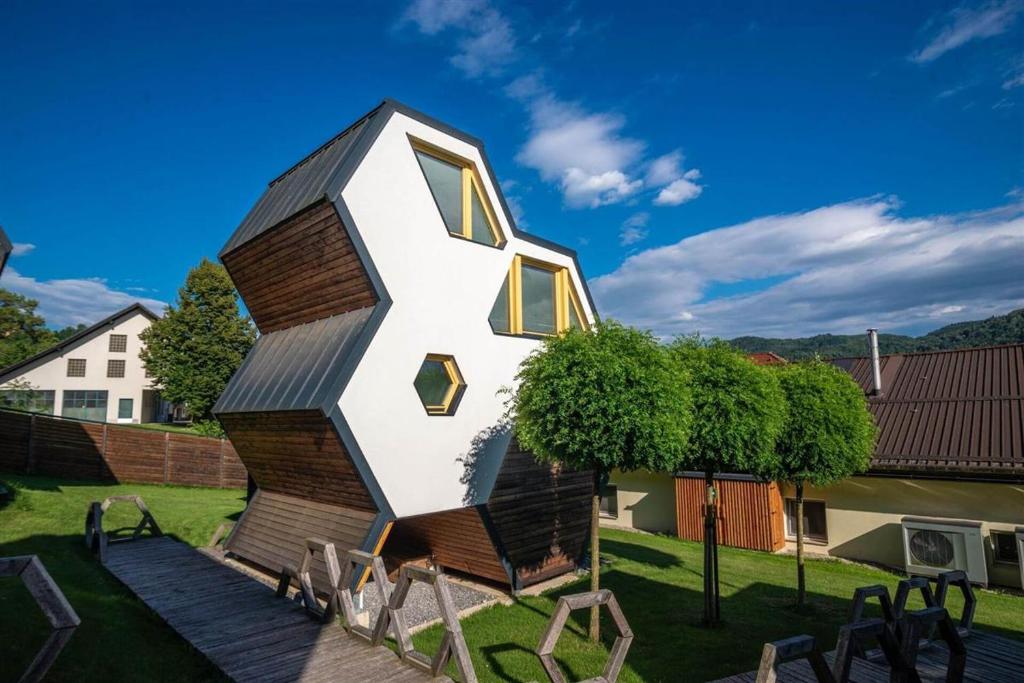 Budova, kde se apartmán nachází