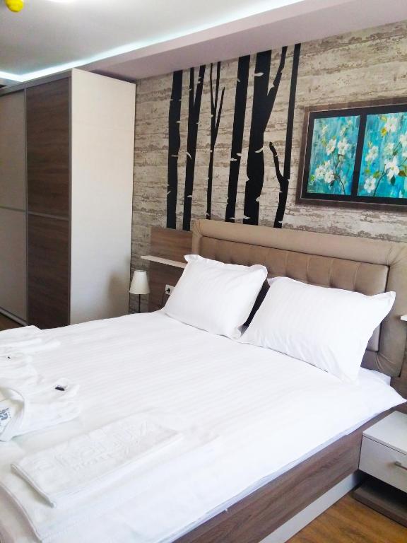 Postel nebo postele na pokoji v ubytování Hotel Ana Lux Spa