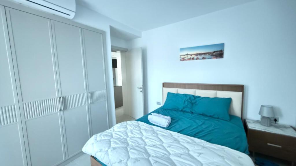 Mykonos Sitesinde 2 odalı özel Havuzlu Daire
