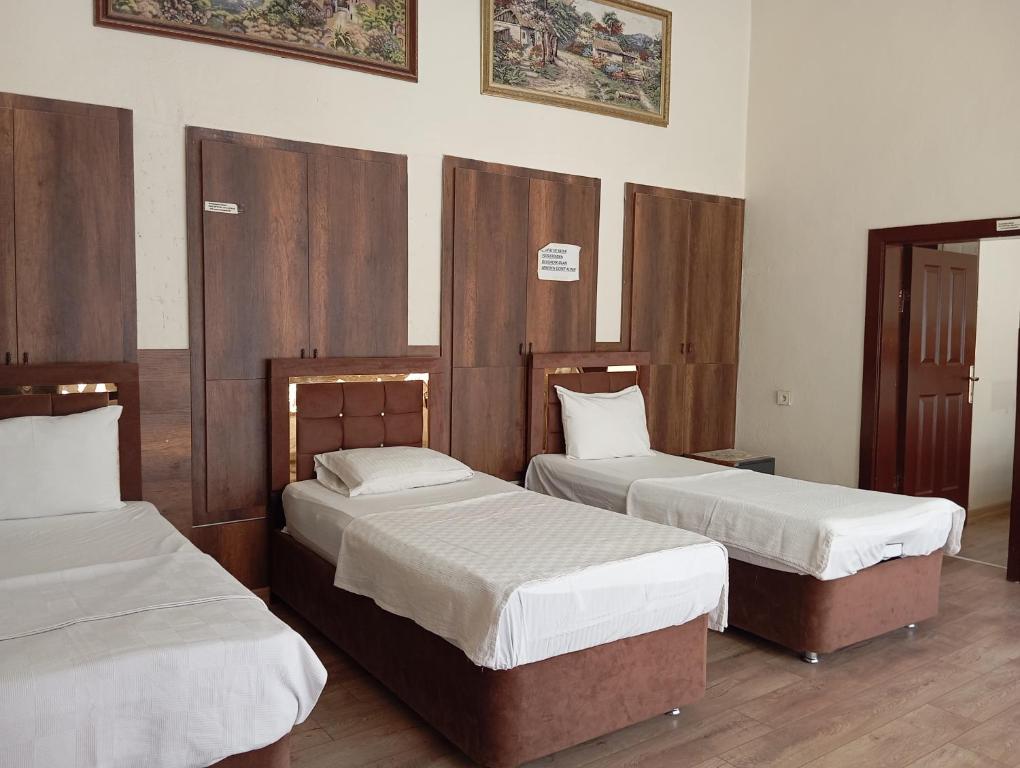 Postel nebo postele na pokoji v ubytování Aslan Guest House