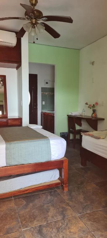 Postelja oz. postelje v sobi nastanitve Hotel Rosa de los vientos
