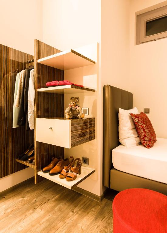 Postel nebo postele na pokoji v ubytování Wuschl Lounge