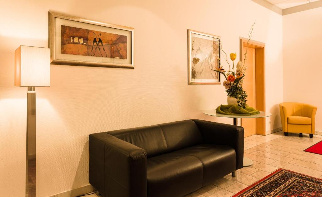 Posezení v ubytování Wuschl Lounge