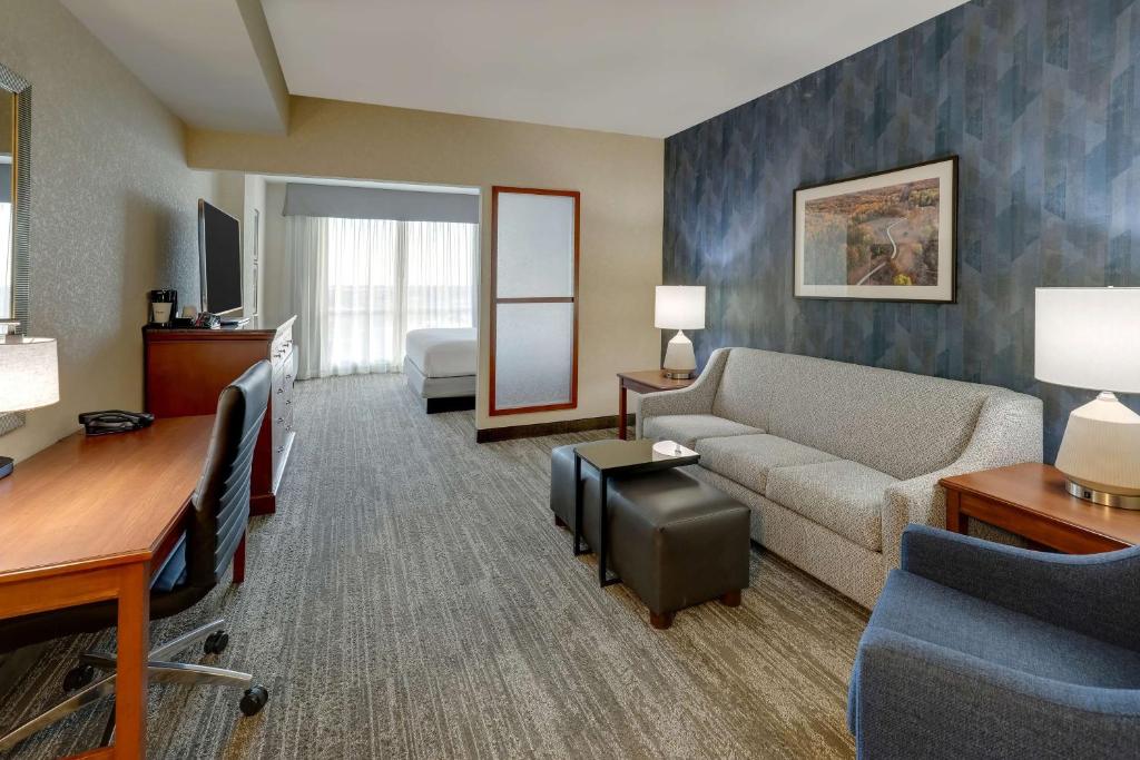 Posezení v ubytování Drury Plaza Hotel Mt Vernon