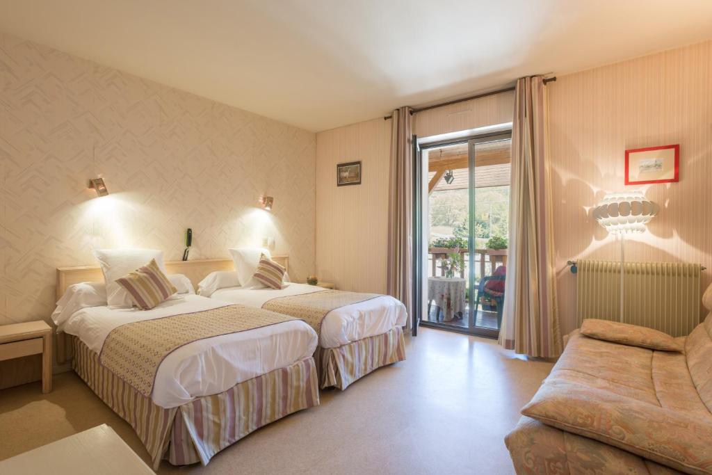 L'Auberge Campagnarde - Twin Room With Balcony