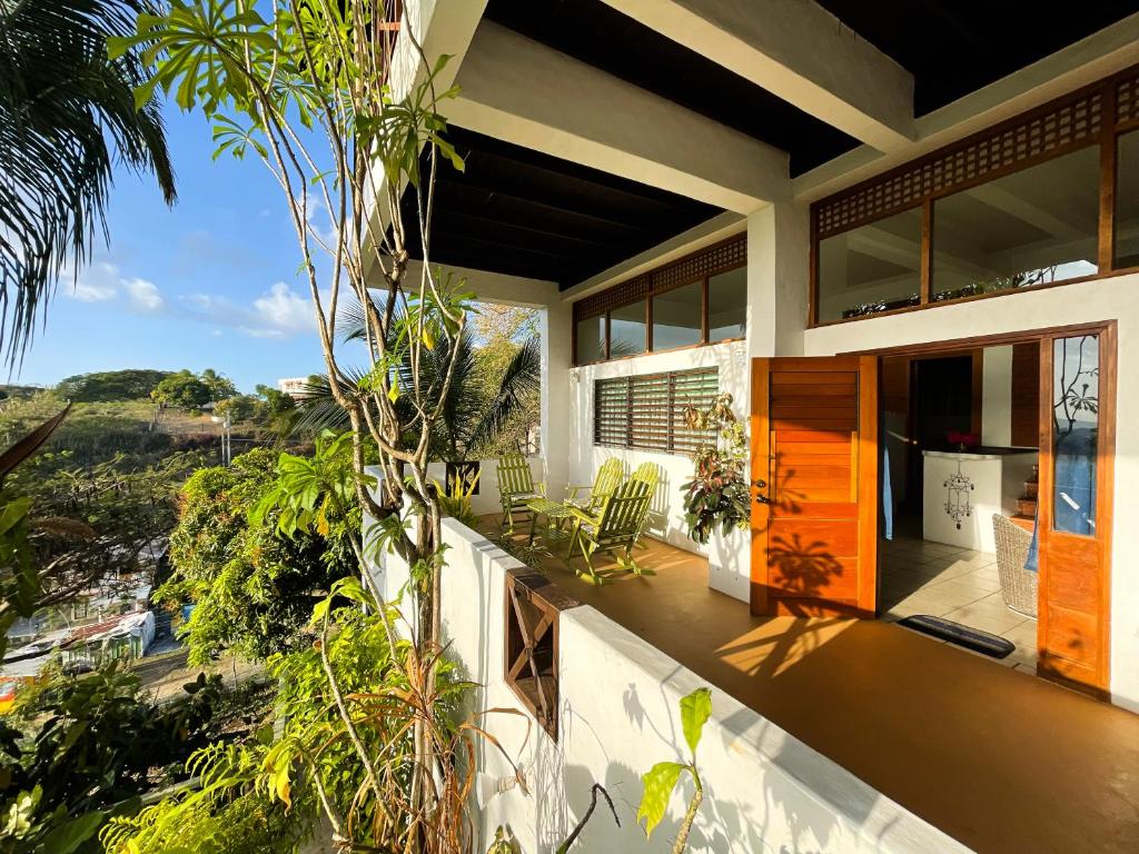 Balkón nebo terasa v ubytování The Nest Tobago Apartments