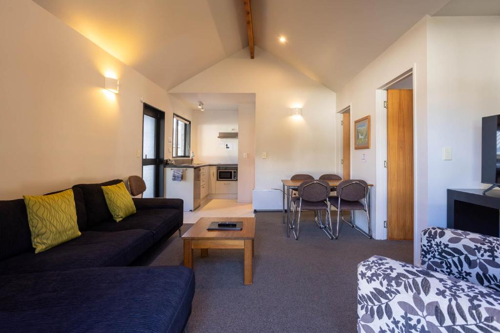 Posezení v ubytování Alpine Glacier Motel