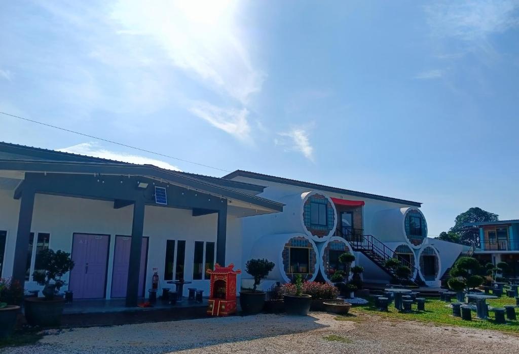 Budova, kde se hostel nachází