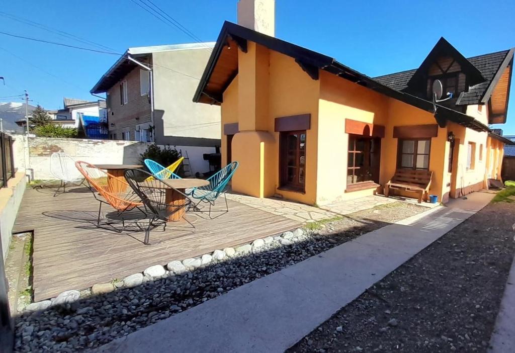 Bygningen som pensionatet ligger i