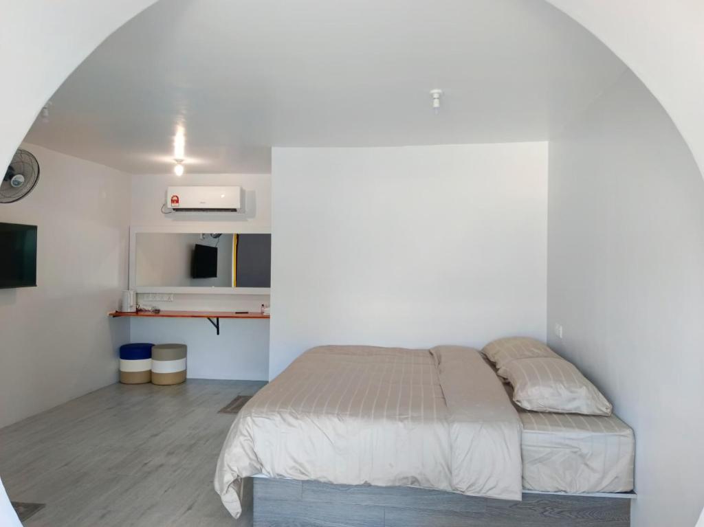 Postel nebo postele na pokoji v ubytování Olly de Home Ent