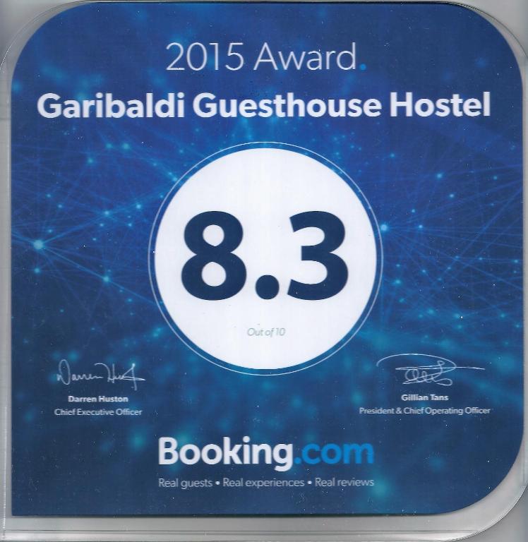 Certifikát, hodnocení, plakát nebo jiný dokument vystavený v ubytování Garibaldi 5 Apartments & Rooms