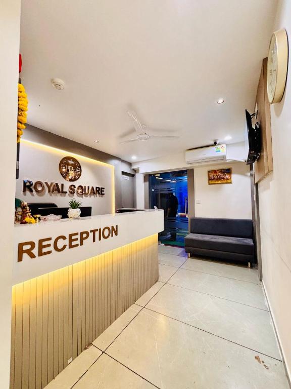 Vstupní hala nebo recepce v ubytování Hotel Royal Square