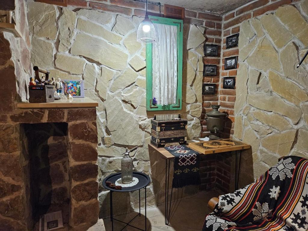 Posezení v ubytování CHOGO Hotel Kutaisi