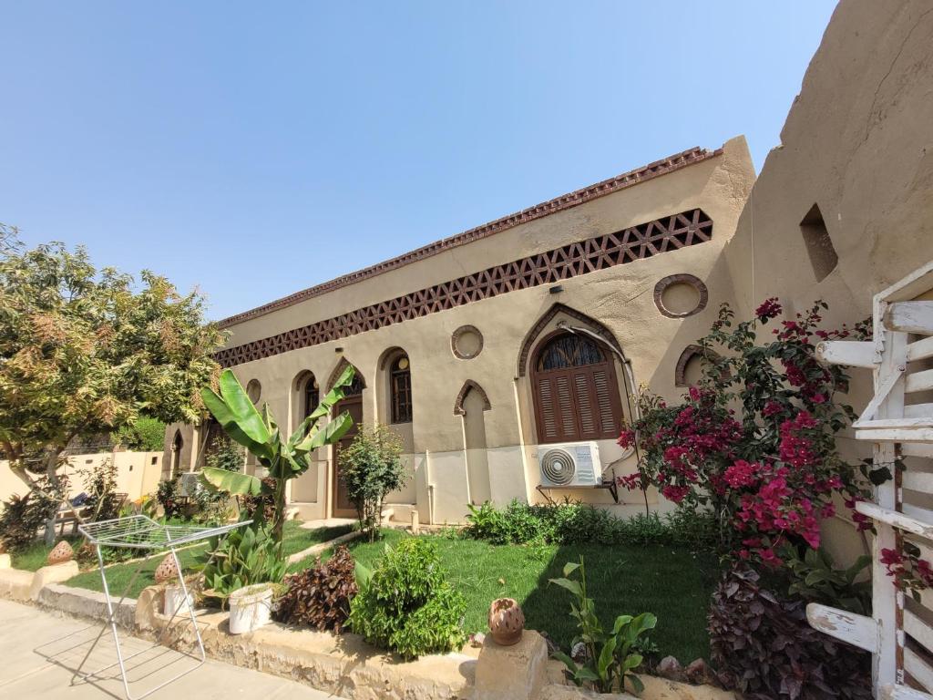 Zahrada ubytování Luxor Villa Hatshepsut