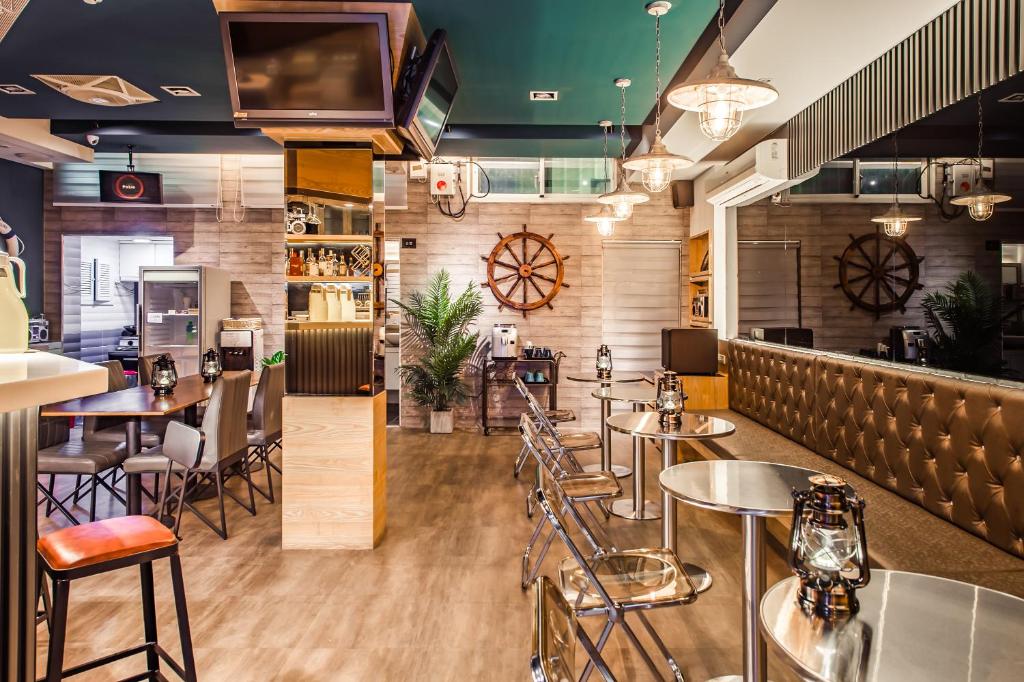 Lounge nebo bar v ubytování Penghu Sea Residences Hall
