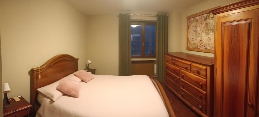 Postel nebo postele na pokoji v ubytování MAISON BLANC