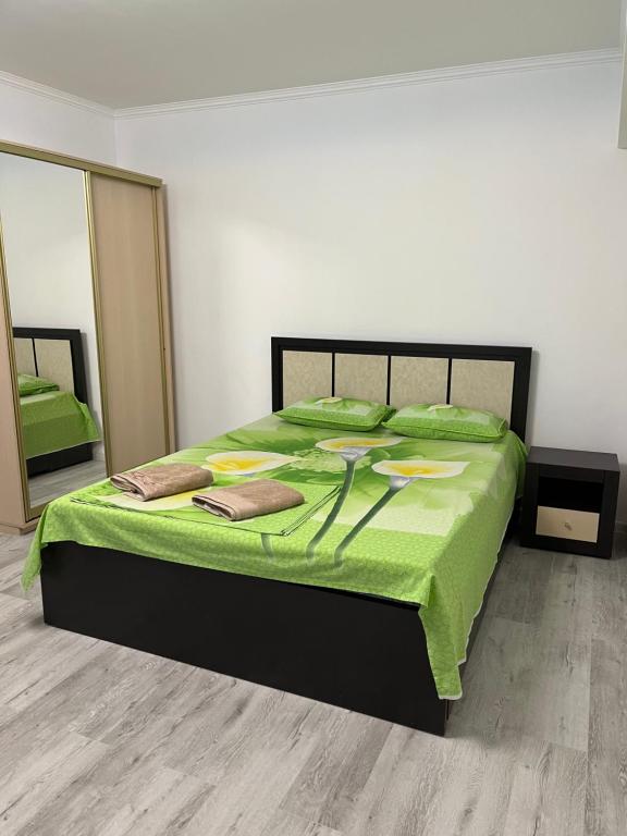 Postel nebo postele na pokoji v ubytování Apartament27