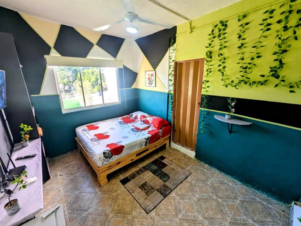 Postel nebo postele na pokoji v ubytování Hostel El Español