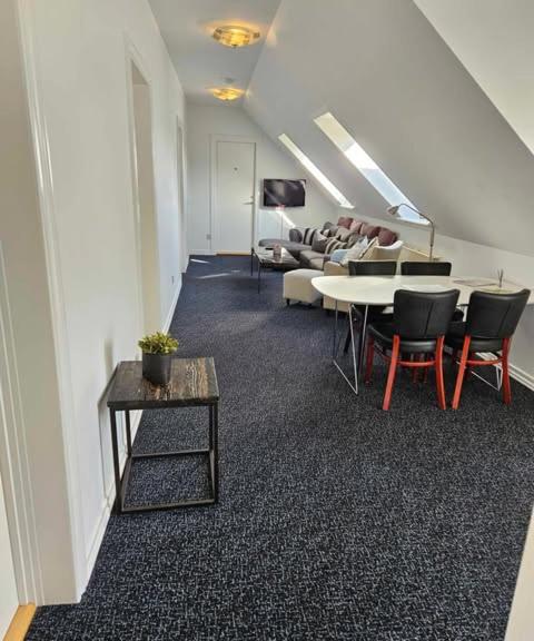 Posezení v ubytování B&B Phønix