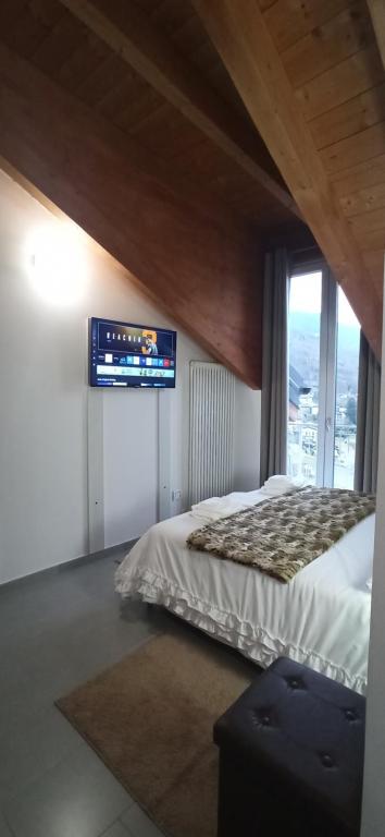 Postel nebo postele na pokoji v ubytování Luna di miele