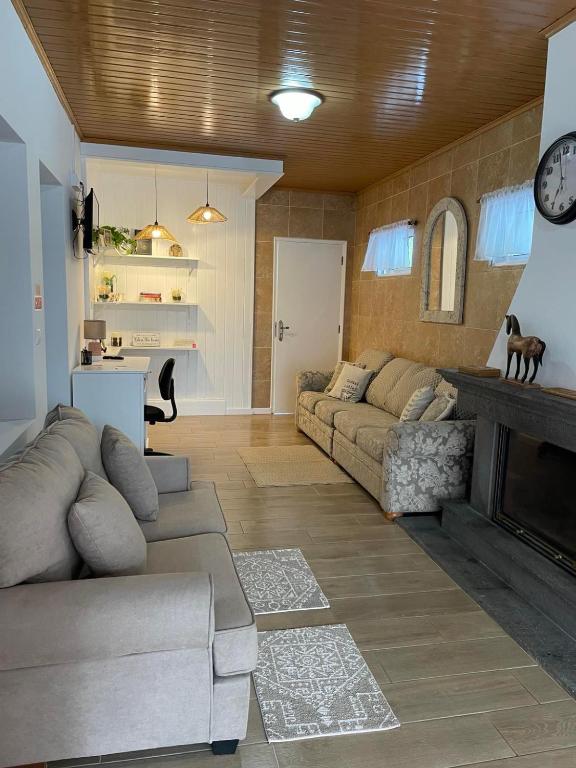 Posezení v ubytování Quinta Relax Azores