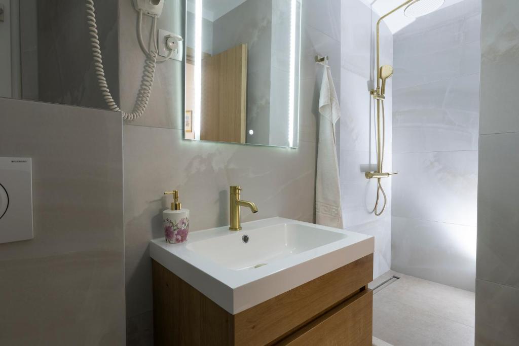 Kúpeľňa v ubytovaní Split Varos Inn