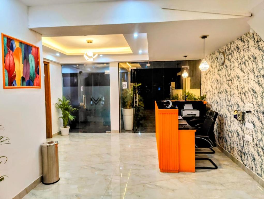 Hall o reception di Hotel Mavens House Artemis Hospital Road