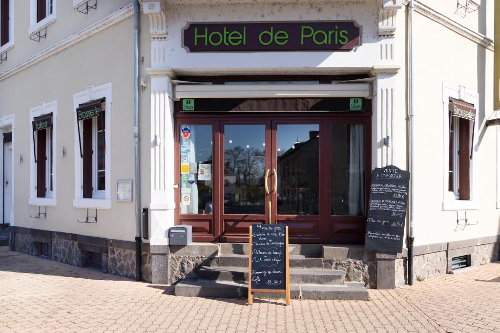 Exteriér nebo vchod ubytování Hotel De Paris Jaligny