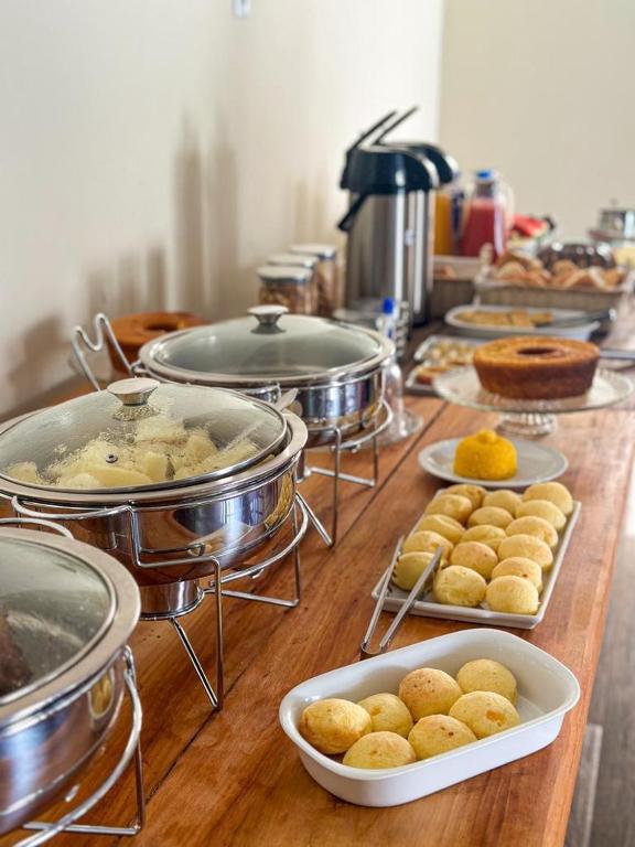 Comida no hotel ou em algum lugar perto