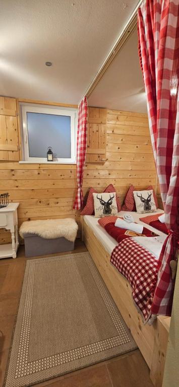 Postel nebo postele na pokoji v ubytování Haus Frankl