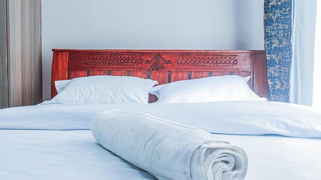 Postel nebo postele na pokoji v ubytování Deluxe homes