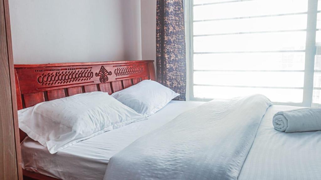 Postel nebo postele na pokoji v ubytování Deluxe homes