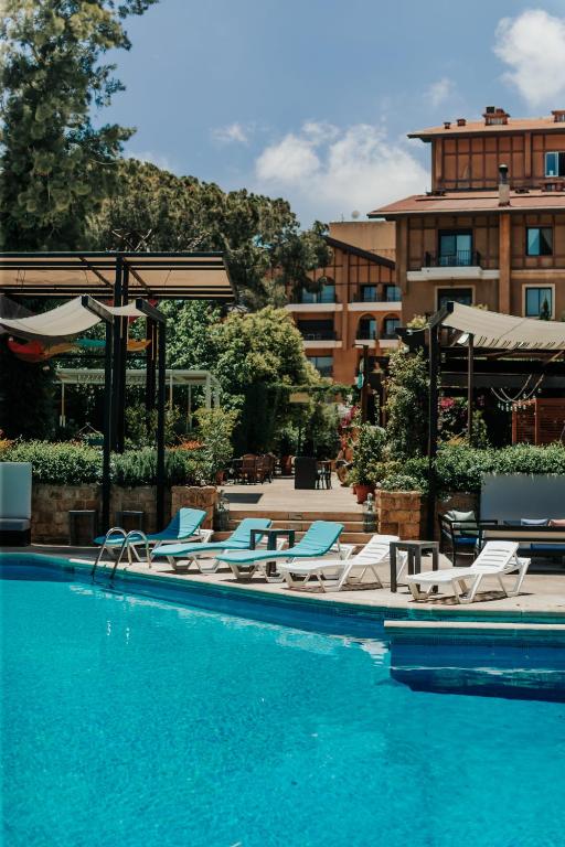 Bazén v ubytování Printania Palace Hotel nebo v jeho okolí