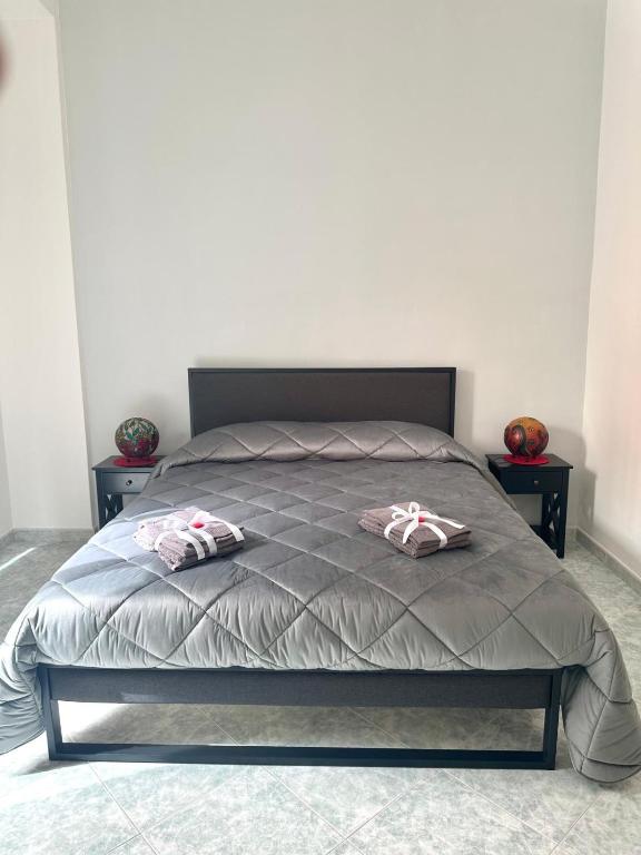 Postel nebo postele na pokoji v ubytování La Casetta Adua