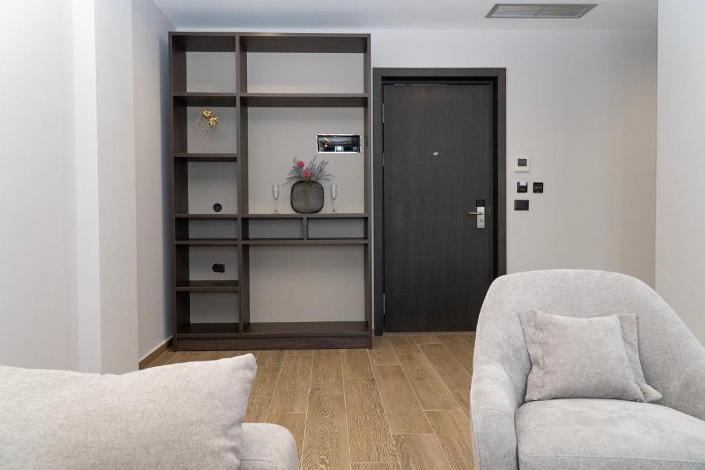 Posezení v ubytování Joelle Premium Hotel