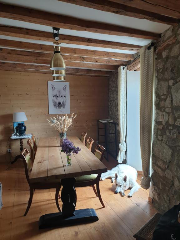 Posezení v ubytování La Petite Chapelle
