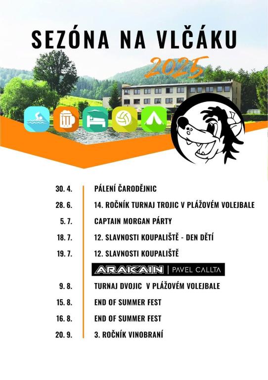 Certifikát, hodnocení, plakát nebo jiný dokument vystavený v ubytování Vlčí důl Bludov