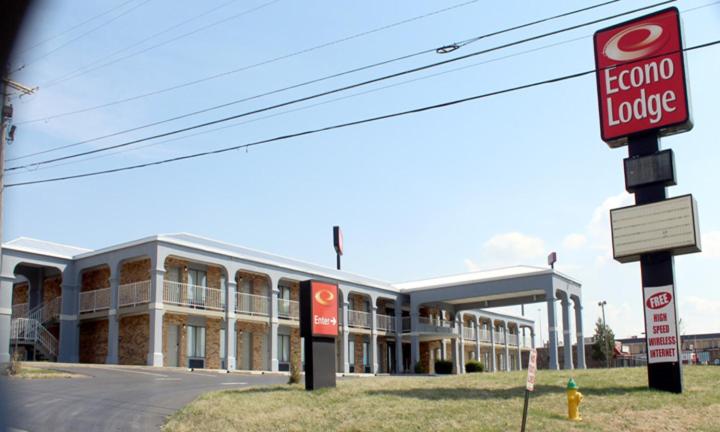 Certifikát, hodnocení, plakát nebo jiný dokument vystavený v ubytování Econo Lodge Franklin South
