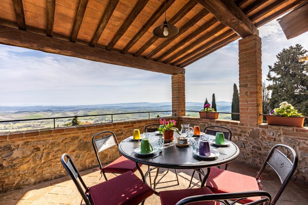 Balkón nebo terasa v ubytování La Terrazza