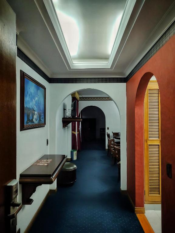 TV a/nebo společenská místnost v ubytování Gran Hotel