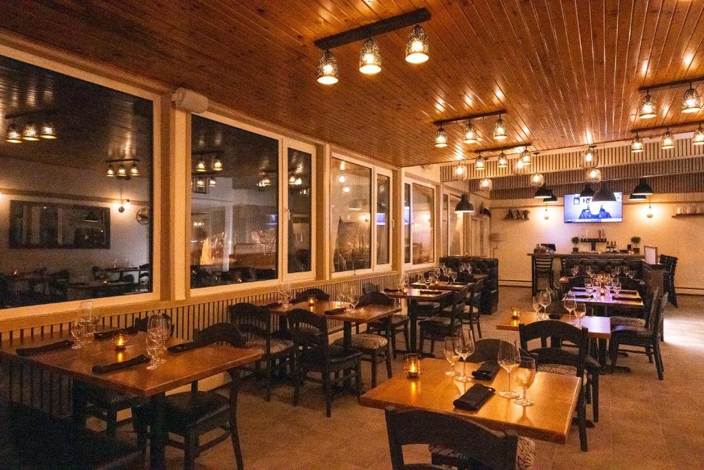 Restaurace v ubytování Château Morritt