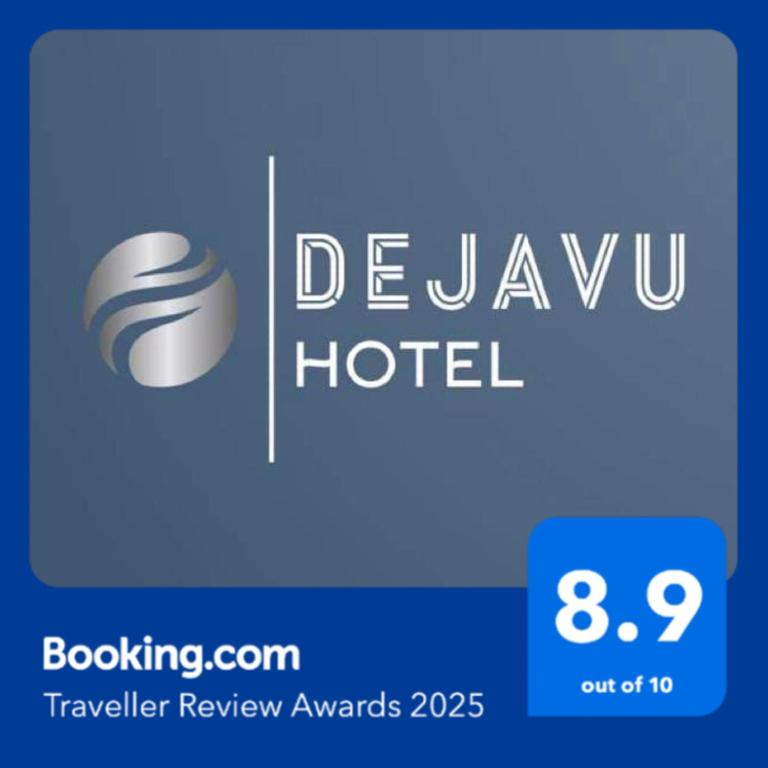 Certifikát, hodnocení, plakát nebo jiný dokument vystavený v ubytování Hotel Deja Vu