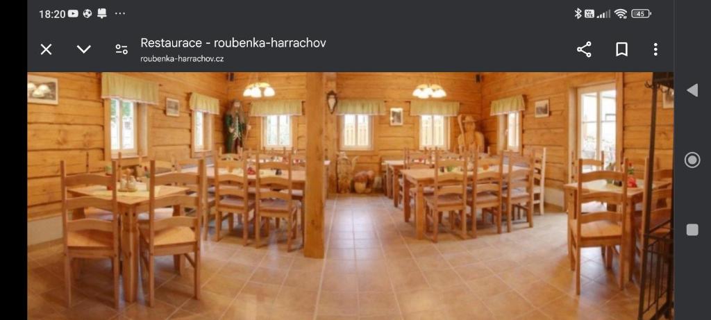 Restaurace v ubytování Penzion Roubenka