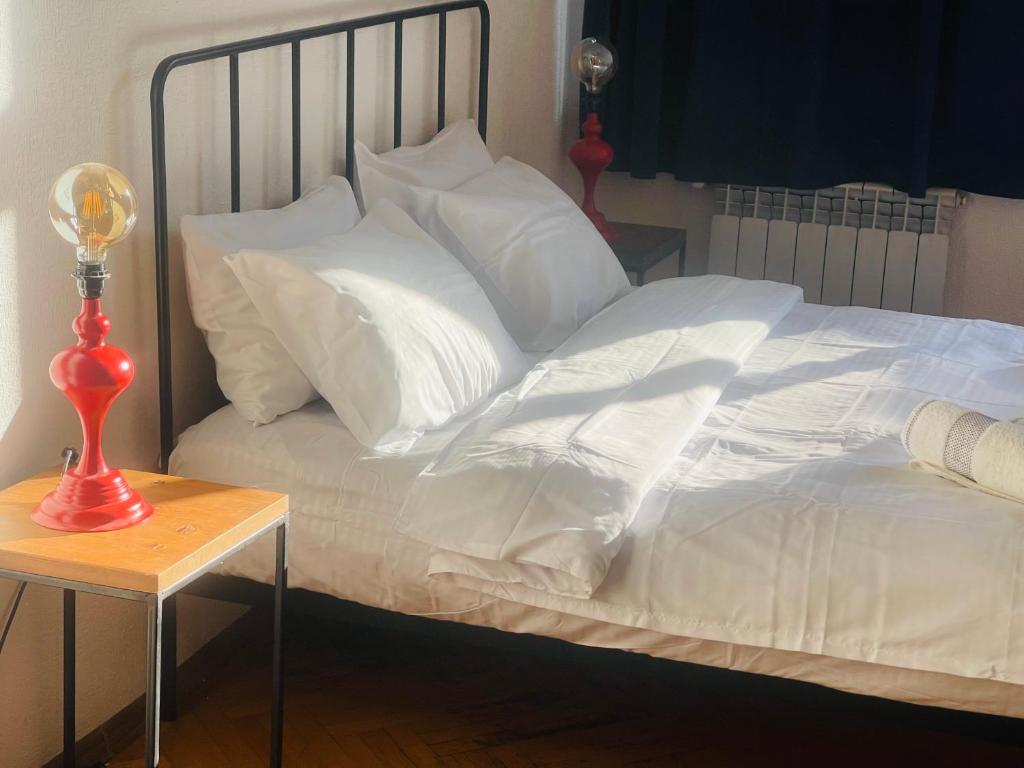 Postel nebo postele na pokoji v ubytování Bonito